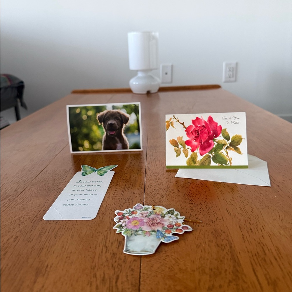 Miscellaneous Vintage Thank You Greeting Cards Crafting Hallmark